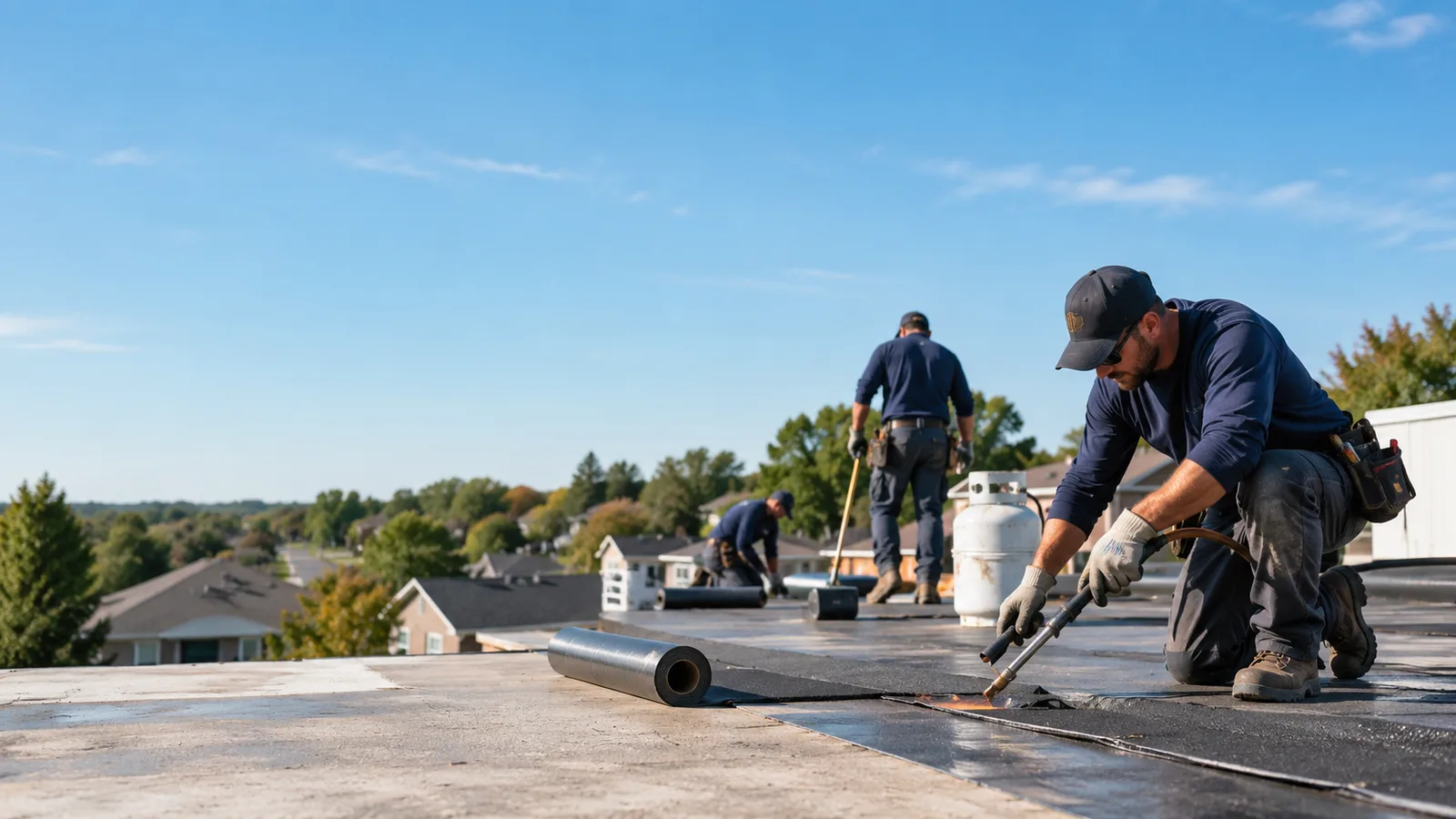Flat Roof Leak Repair providers in Romulus, MI